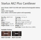 Starlux AKZ Plus Cantilever Black Frame