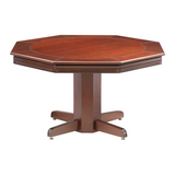 RENO POKER DINING TABLE W/ BUMPER POOL – MAPLE