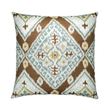 IKAT DIAMOND PILLOW 22" X 22"