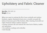 Upholstery and Fabric Cleaner