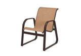 Cabo Sling Sled Base Dining Chair