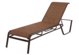 Monterey Sling Armless Chaise