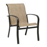 FREMONT SLING DINING ARM CHAIR - STACKABLE