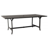 SEAL COVE 78"X42" DINING TABLE WITH UMBRELLA HOLE