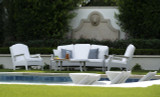 Legacy Rectangular Coffee Table creates a perfect patio decor