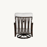COCO CUSHIONED HIGH BACK LOUNGE SWIVEL ROCKER