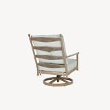 LODGE CUSHIONED HIGH BACK SWIVEL ROCKER