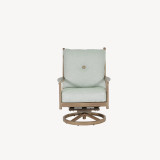 LODGE CUSHIONED HIGH BACK SWIVEL ROCKER