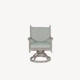 LODGE CUSHIONED FORMAL SWIVEL ROCKER