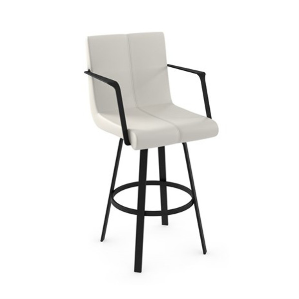 EDWARD COUNTER HEIGHT SWIVEL STOOL – CUSTOMIZABLE