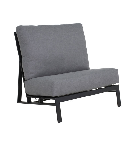 PRISM CUSHIONED ARMLESS LOUNGE CHAIR