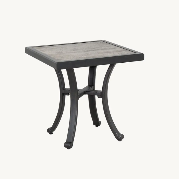 22″ VINTAGE SQUARE SIDE TABLE