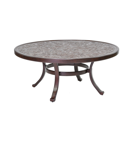 44″ VINTAGE ROUND COFFEE TABLE