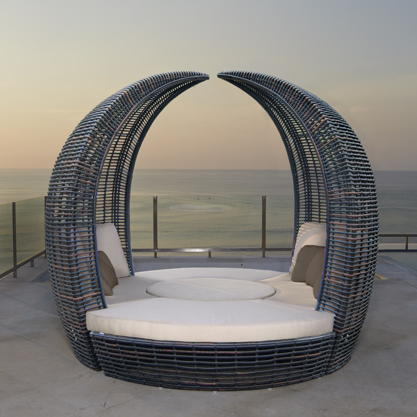 Skyline Patio - Halo Black Daybed