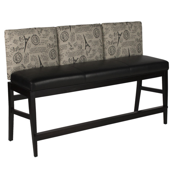 RONCY FLEXBACK THREE SEATER BENCH