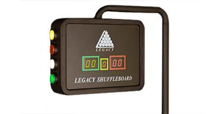 ELECTRONIC SHUFFLEBOARD SCORE UNIT