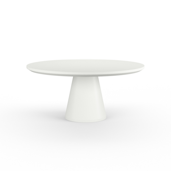 Bazaar Pedestal Dining Table - Bone