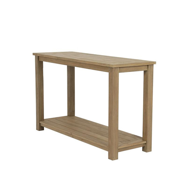 Coastal Teak Sofa Table