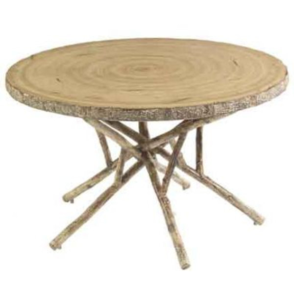 RIVER RUN 48" ROUND BIRCH HEARTWOOD DINING TABLE
