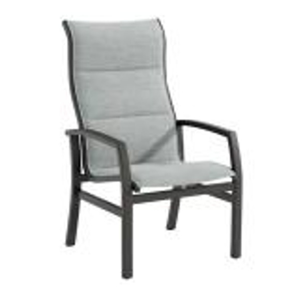 Muirlands Padded Sling High Back Dining Arm Chair