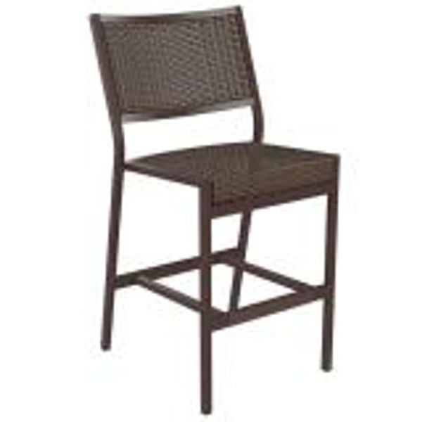 Cabana Club Woven Armless Bar Stool