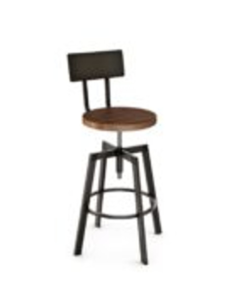 ARCHITECT SCREW STOOL 40563 WOOD SEAT