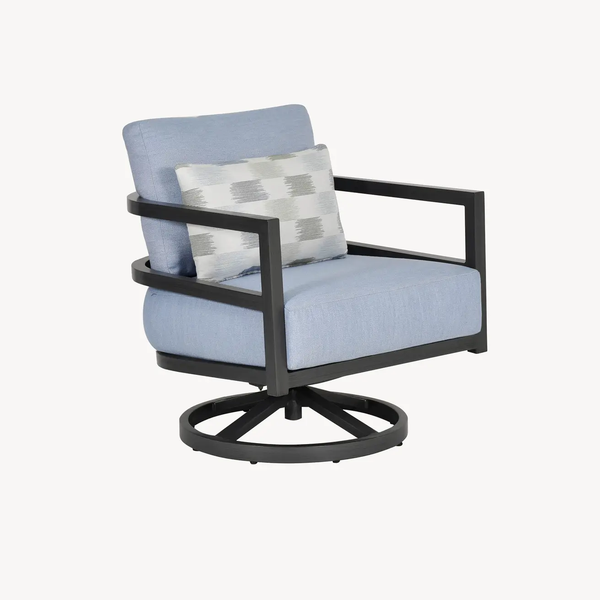 GALA CUSHIONED LOUNGE SWIVEL ROCKER