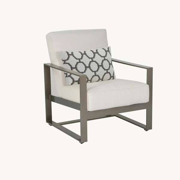 PARK PLACE CUSHIONED HIGH BACK LOUNGE CHAIR