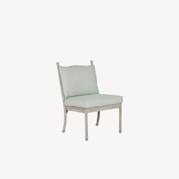 LODGE CUSHIONED ARMLESS DINING CHAIR