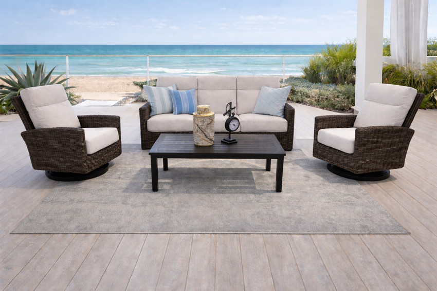 Eureka 3 piece seating set 