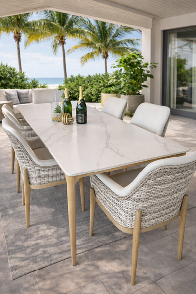 Summer classics Palma 7 pc dining set 