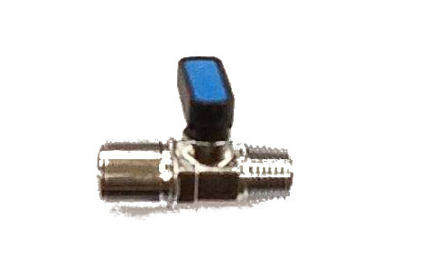 FNPT x FNPT Chrome Plated Mid-Flow Mini Ball Valve - MBV-FNPT-25 - Warthog Air Compressor Store