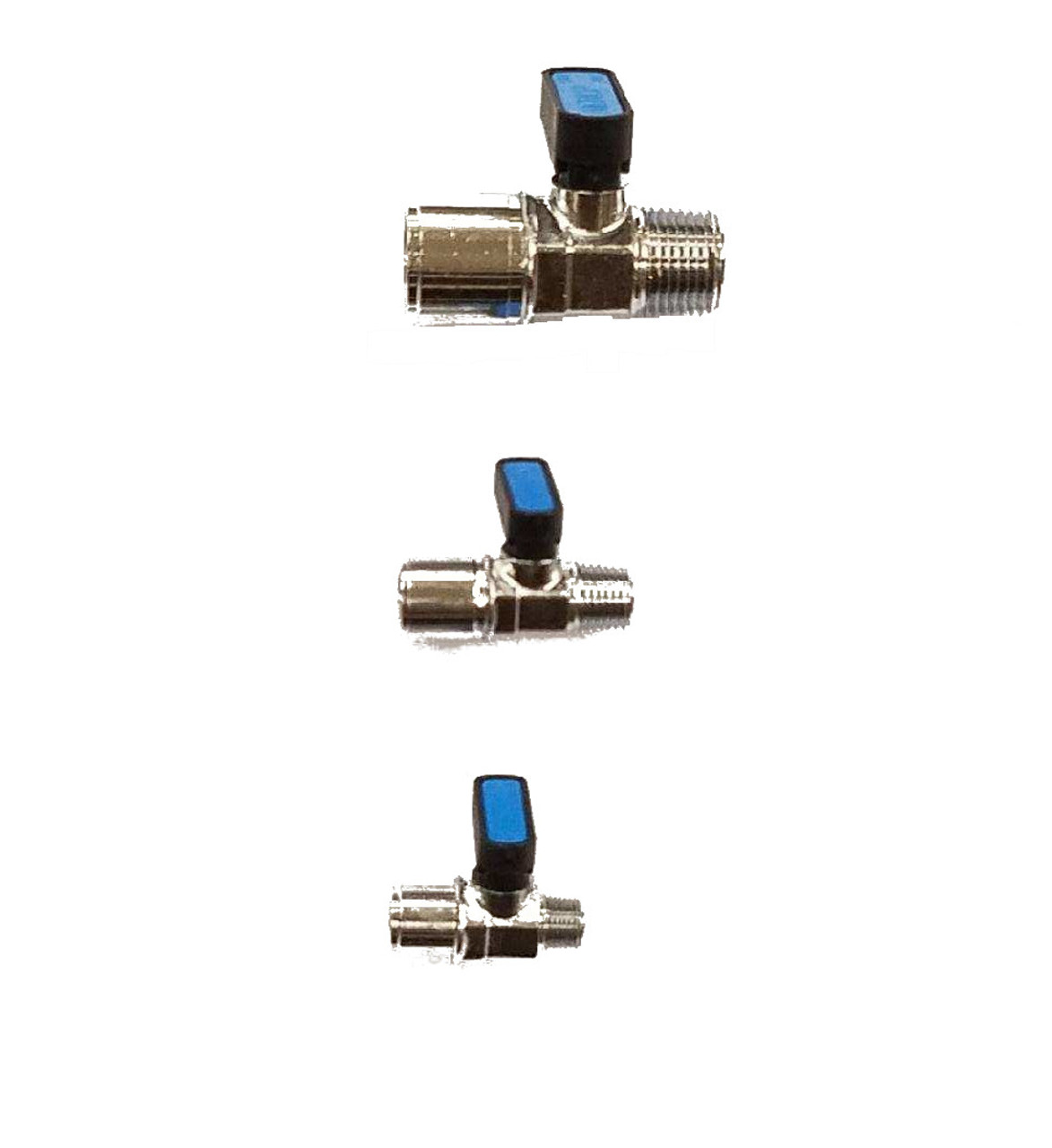 (10 pack) 1/4MNPT x 1/4 FNPT Mini Ball Valve