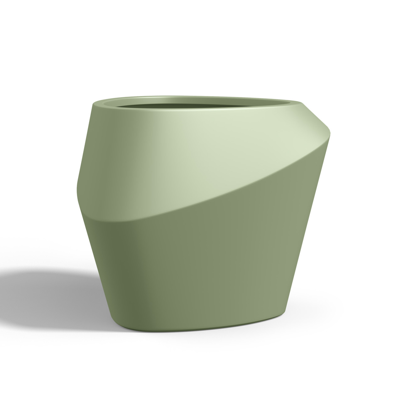 Delta Fiberglass Planter