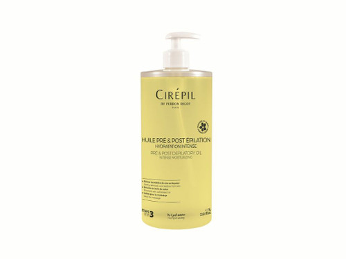 Pre & Post Depilatory Oil With Pump - 1 Litre