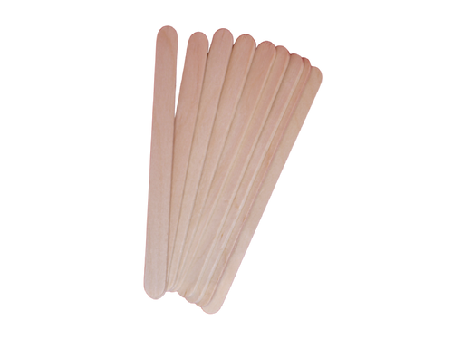 Rounded Wooden Spatulas -Small - 500pk