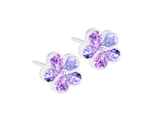 Flower Violet - Medical Plastic - 6mm