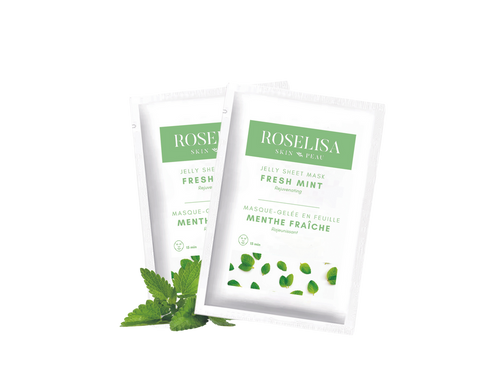 Jelly Sheet Mask Fresh Mint - 1 Pack of 10 Single Masks