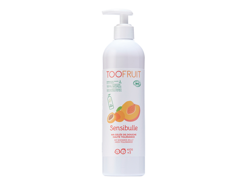 Gentle Shower Jelly for Sensitive Skin - Peach & Apricot - 400ml