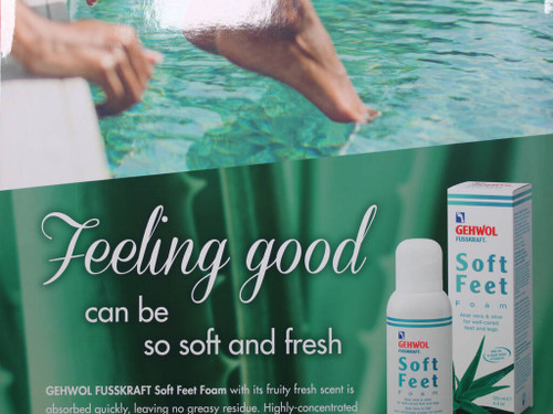 Soft Feet Foam Poster - English - 20Case - 16.50 W x 23.25 H