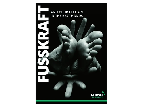 FUSSKRAFT - Poster - Your feet in best hands - EN - 20Case