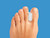 Toe Separators G - Polymer Gel - 12 Case - Large