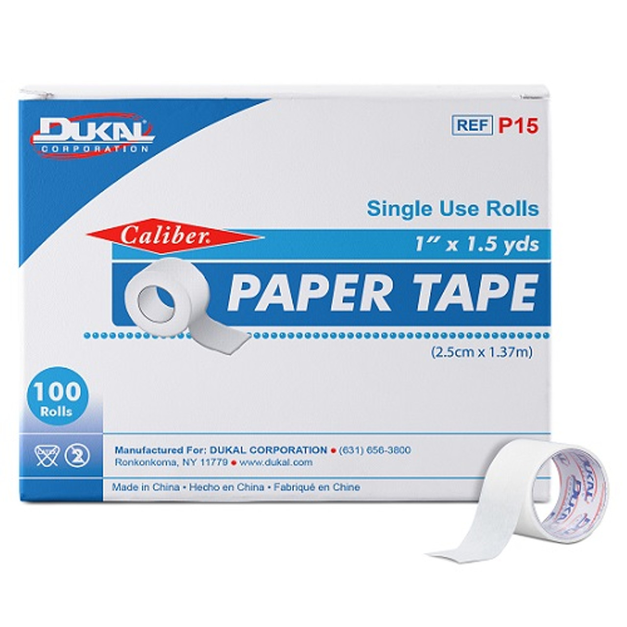 Paper Tape 1 x 10 yd - (Box of 12 Rolls)-P110