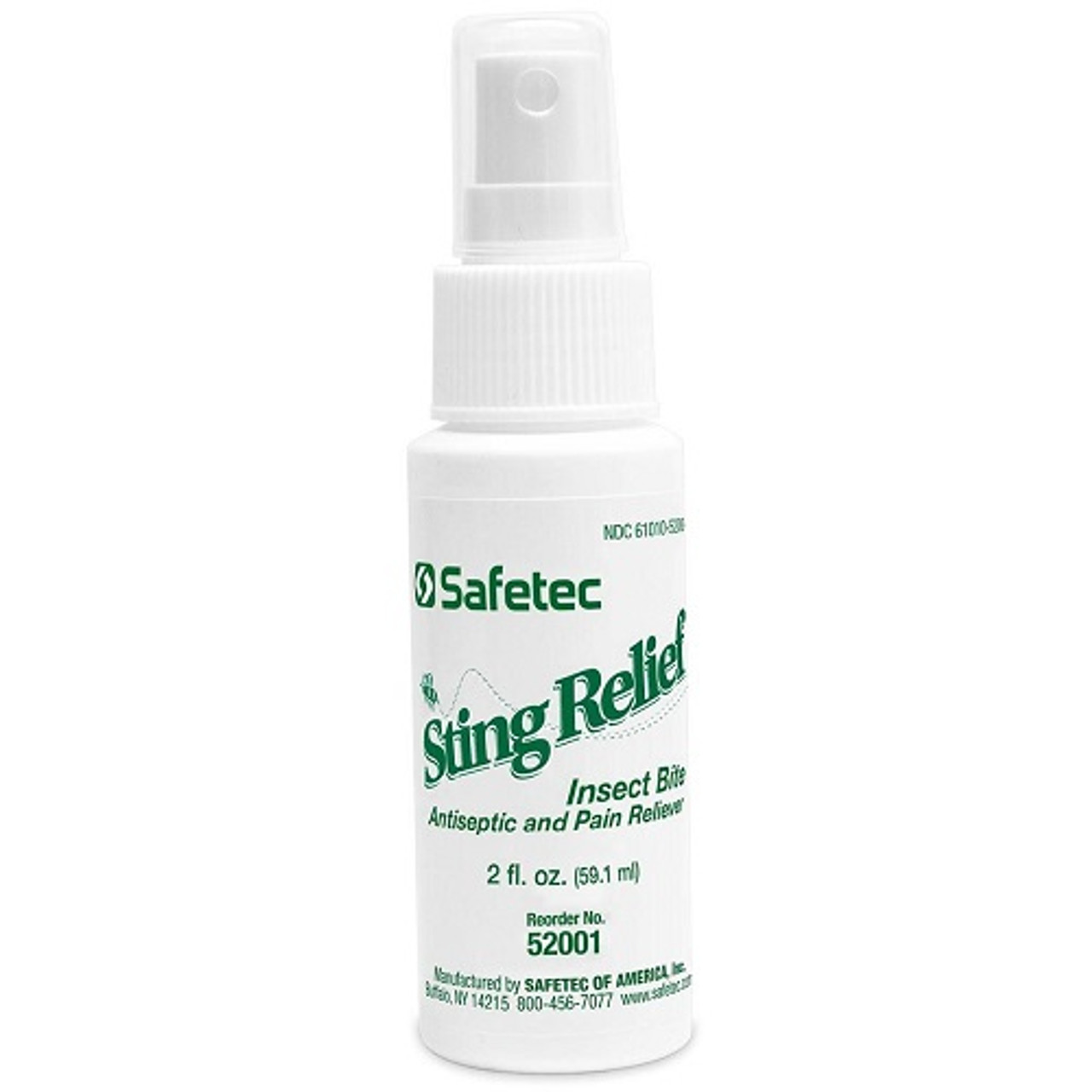Safetec Isopropyl Alcohol Spray, 2 oz. Spray Bottle (24 Bottles/case)