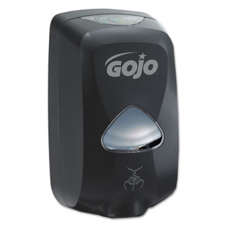 Gojo 2730-12 TFX Touch-Free Automatic Foam Soap Dispenser, 1,200 mL, 4.1" x 6" x 10.6", Black