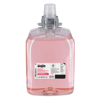 Gojo 5261-02 Luxury Foam Hand Wash Refill for FMX-20 Dispenser, Refreshing Cranberry, 2,000 mL, 2/Carton