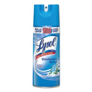 Lysol Disinfectant Spray, Spring Waterfall, Liquid, 12.5 oz. Aerosol Can, 12/Carton (RAC02845)