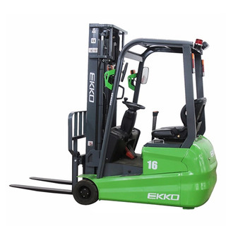 EKKO 3 Wheel Lithium-Ion Battery Forklift 3500 lbs. Cap 189" Lift, EK16A-189Li EKKO 3 Wheel Lithium-Ion Battery Forklift 3500 lbs. Cap 189" Lift, EK16A-189Li
