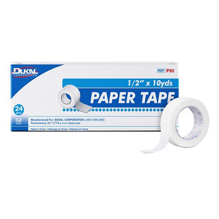 Dukal Paper Tape NS 1/2" x 10 Yards, 24 Rolls/Box, 12 Boxes/Cs, P50