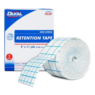 Dukal Retention Tape 2" x 11 Yards, 1/Box, 10 Boxes/Cs, 8220